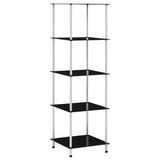 vidaXL Kastje 3-laags 40x40x67 cm gehard glas transparant