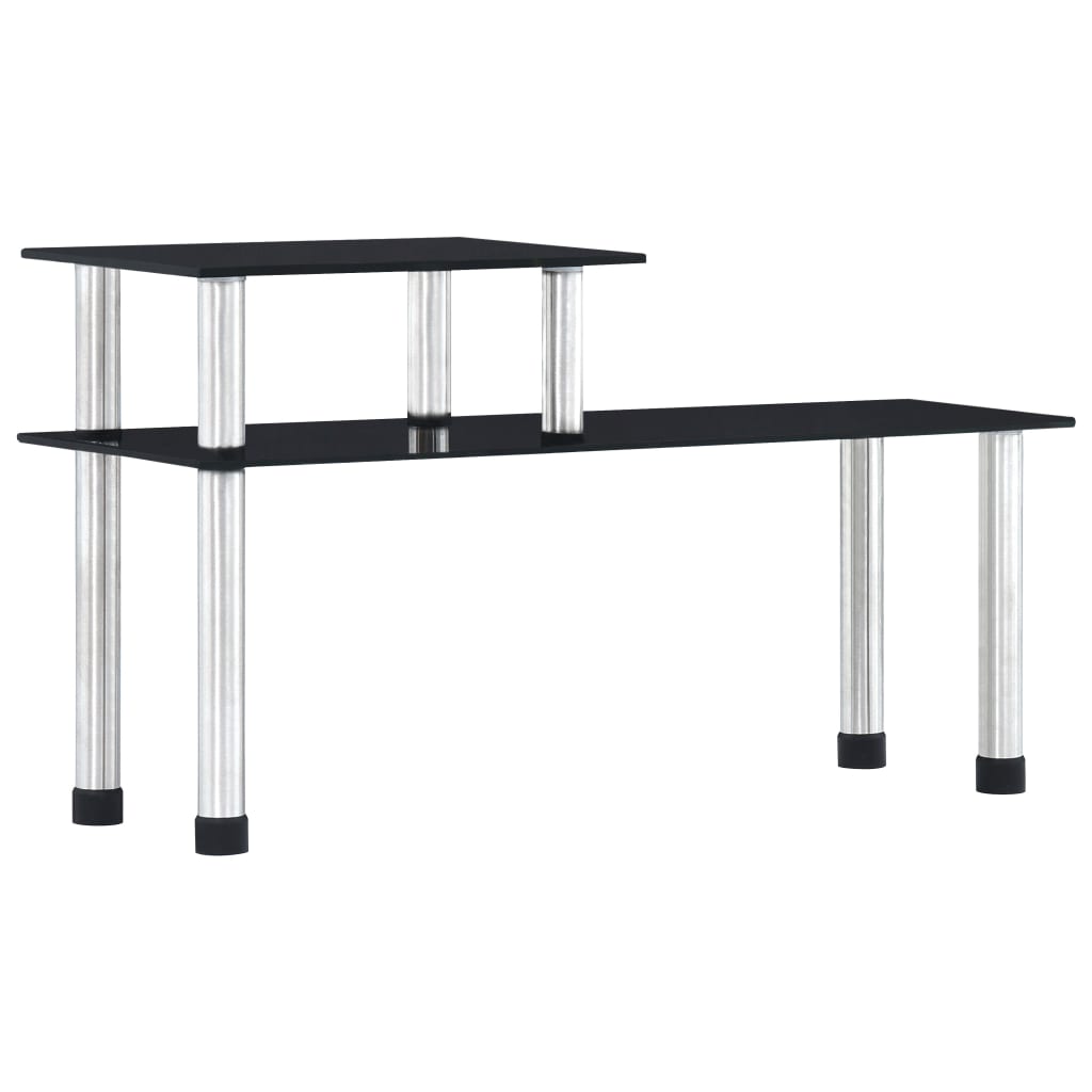 vidaXL Keukenschap 45x16x26 cm gehard glas transparent