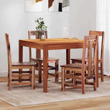 vidaXL Eetkamerstoelen 2 st massief acaciahout