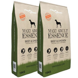 vidaXL Premium Dog Food Dry Adult Essence Beef 15 kg