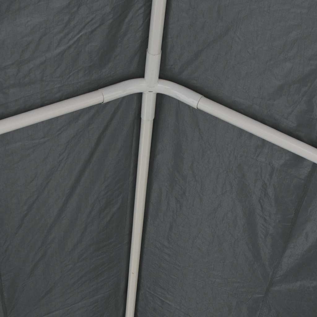 vidaXL Partytent 4x8 m PE grijs