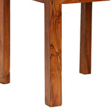 vidaXL Eetkamerstoelen 2 st modern hout met honingafwerking