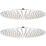 vidaXL Round Rain Shower Head 20 cm Stainless Steel