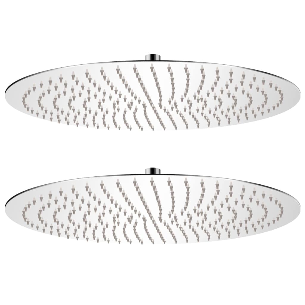 vidaXL Round Rain Shower Head 20 cm Stainless Steel
