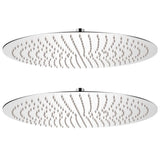 vidaXL Round Rain Shower Head 20 cm Stainless Steel