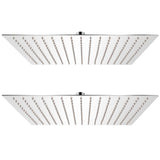 vidaXL Round Rain Shower Head 20 cm Stainless Steel