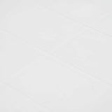 vidaXL 3-delige Bistroset rattan-look kunststof wit