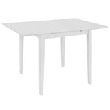 vidaXL 3-Piece Dining Set MDF White