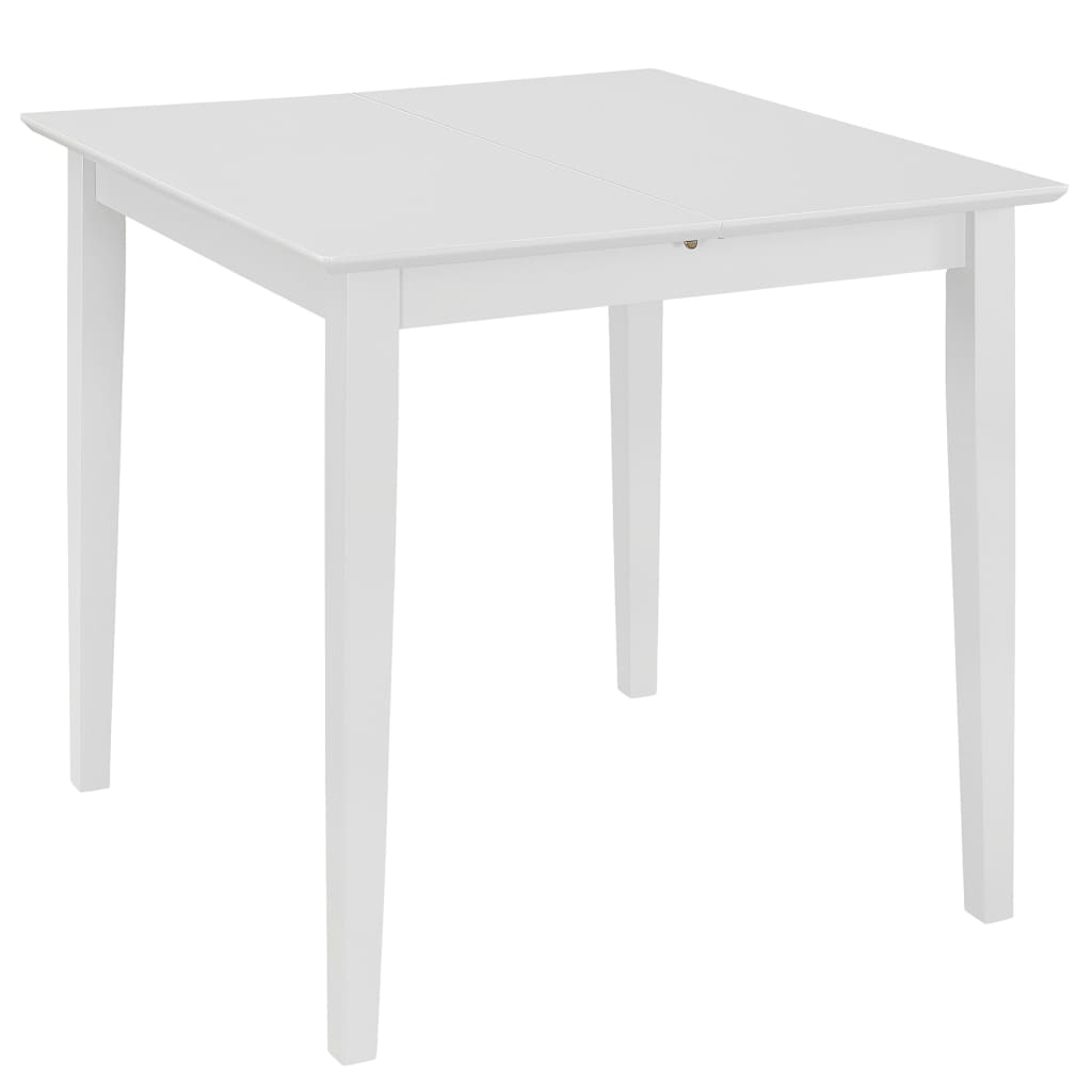 vidaXL 3-Piece Dining Set MDF White