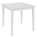 vidaXL 3-Piece Dining Set MDF White