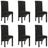 vidaXL Dining Chairs 2 pcs fabric light grey