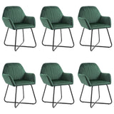 vidaXL Eetkamerstoelen 2 st fluweel bleu