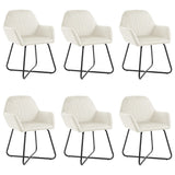 vidaXL Eetkamerstoelen 2 st fluweel bleu