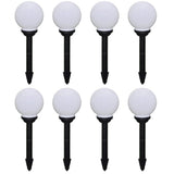 vidaXL Garden Path Lights 8 pcs with Ground Spike LED 15 cm