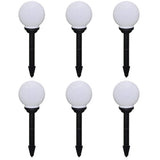 vidaXL Garden Path Lights 8 pcs with Ground Spike LED 15 cm