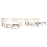 vidaXL 6-piece Pallet Wood Lounge Set Grey