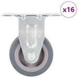 vidaXL Roulettes fixes 4 pcs 50 mm