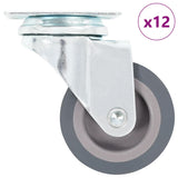 vidaXL Swivel Casters 4 pcs 50 mm