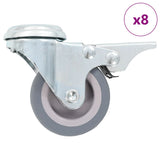 vidaXL Pièces détachées avec portes et doubles remmen 4 pièces 50 mm