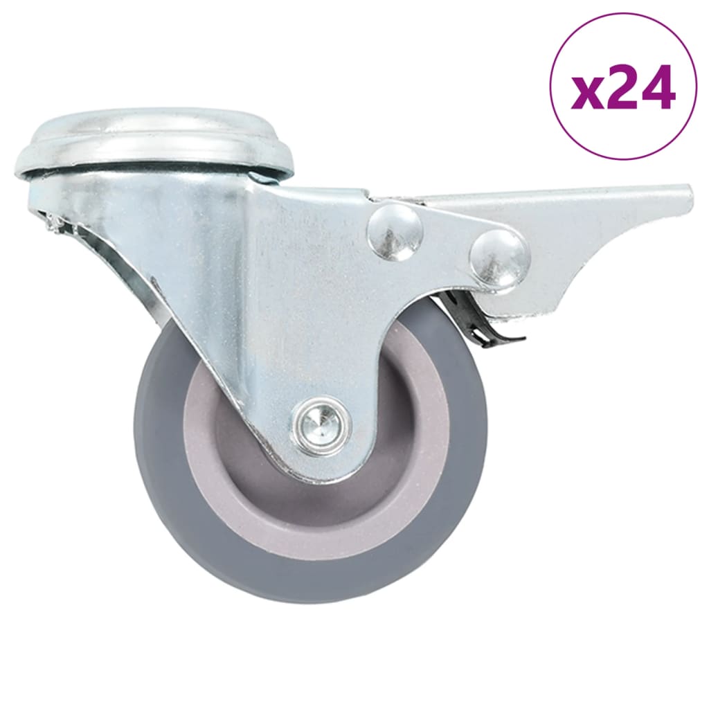 vidaXL Pièces détachées avec portes et doubles remmen 4 pièces 50 mm