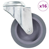 vidaXL Swivel Casters with Bolt Holes 4 pcs 75 mm