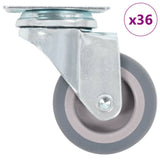 vidaXL Swivel Casters 12 pcs 50 mm