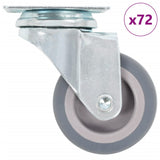 vidaXL Swivel Casters 12 pcs 50 mm