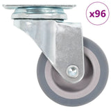 vidaXL Zwenkwielen 24 st 50 mm