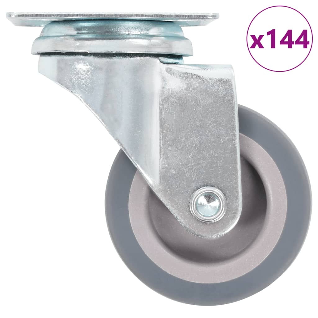 vidaXL Zwenkwielen 24 st 50 mm