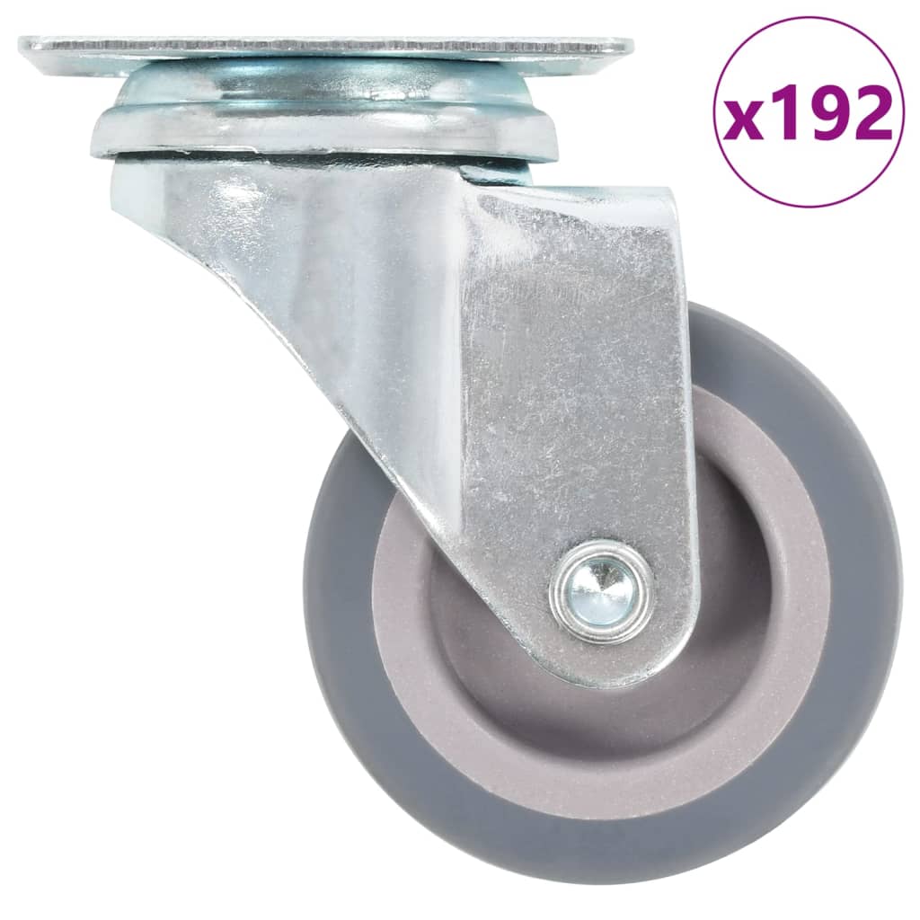 vidaXL Zwenkwielen 24 st 50 mm
