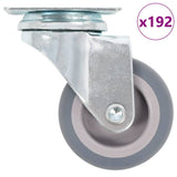 vidaXL Zwenkwielen 24 st 50 mm