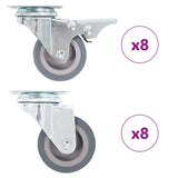 vidaXL Swivel Casters 4 pcs 50 mm