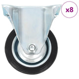 vidaXL Roulettes fixes 4 pcs 75 mm
