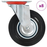 vidaXL Zwenkwielen 4 st 125 mm
