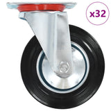 vidaXL Swivel Casters 4 pcs 160 mm