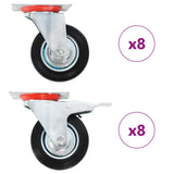 vidaXL Swivel Casters 4 pcs 100 mm