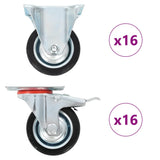 vidaXL Wielen 4 st 75 mm