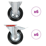 vidaXL Wielen 4 st 160 mm