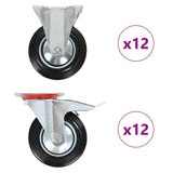 vidaXL Wielen 4 st 160 mm