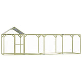 vidaXL Kippenhok 1,5x1,5x2 m geïmpregneerd grenenhout