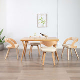 vidaXL Dining Chairs 2 pcs Faux Leather Brown
