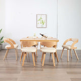 vidaXL Dining Chairs 2 pcs Faux Leather Brown