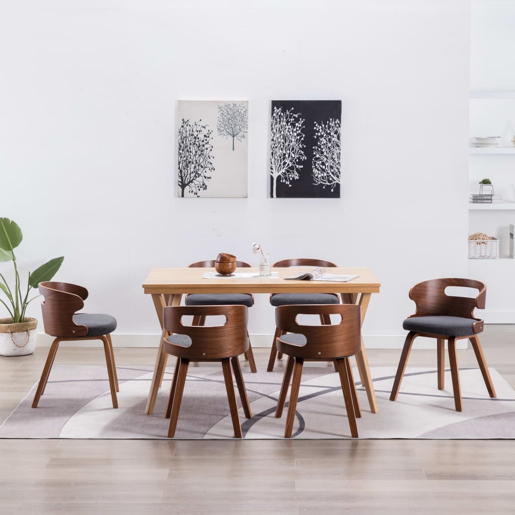 vidaXL Dining Chairs 2 pcs Faux Leather Brown