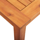 vidaXL 7-Piece Garden Dining Set with Cushions Solid Acacia Wood