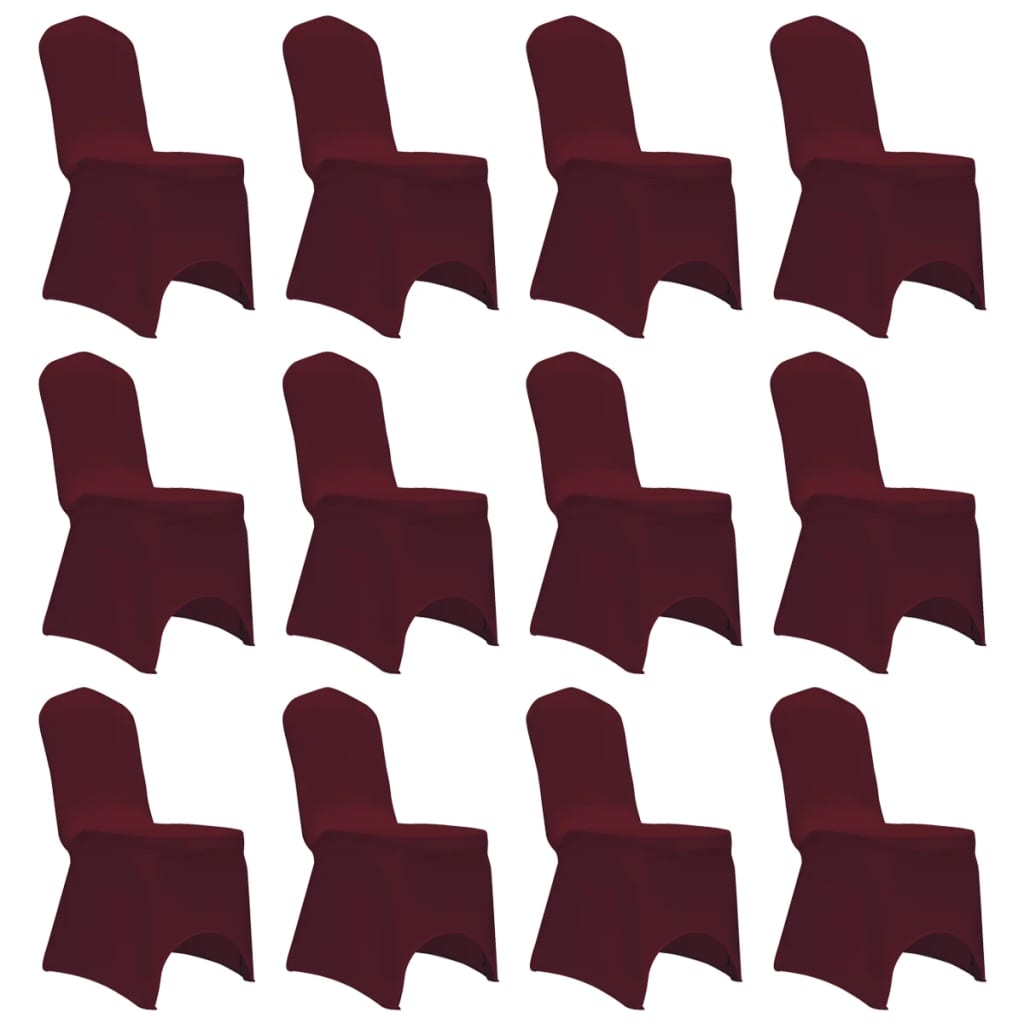 vidaXL Stretch Chair Covers 4 pcs white