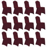 vidaXL Stretch Chair Covers 4 pcs white