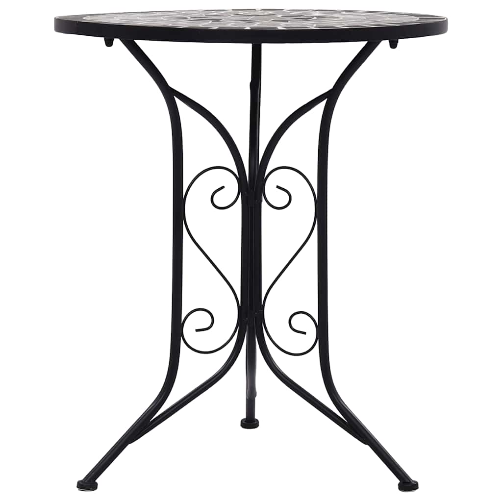 vidaXL 3-Piece Mosaic Bistro Set Ceramic Tile Terracotta