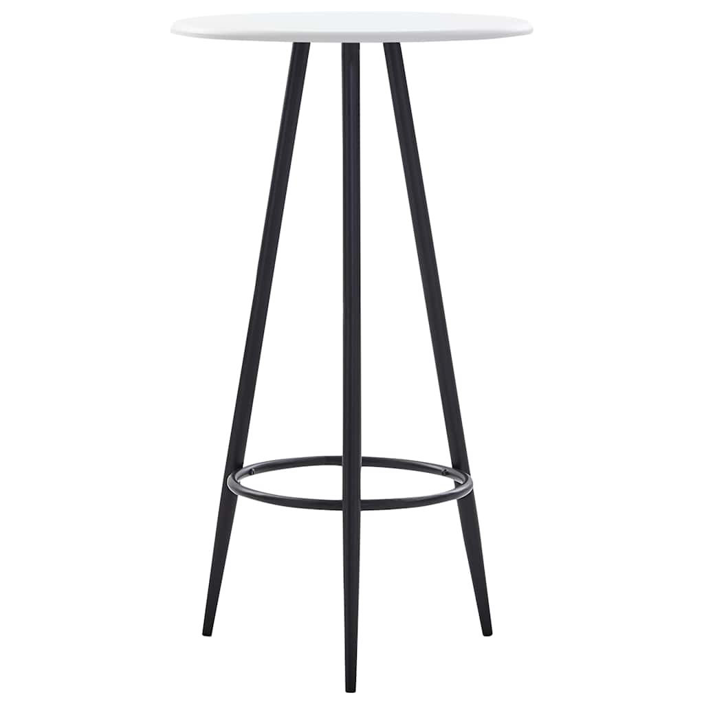 vidaXL 3-piece Bar Set Plastic Black