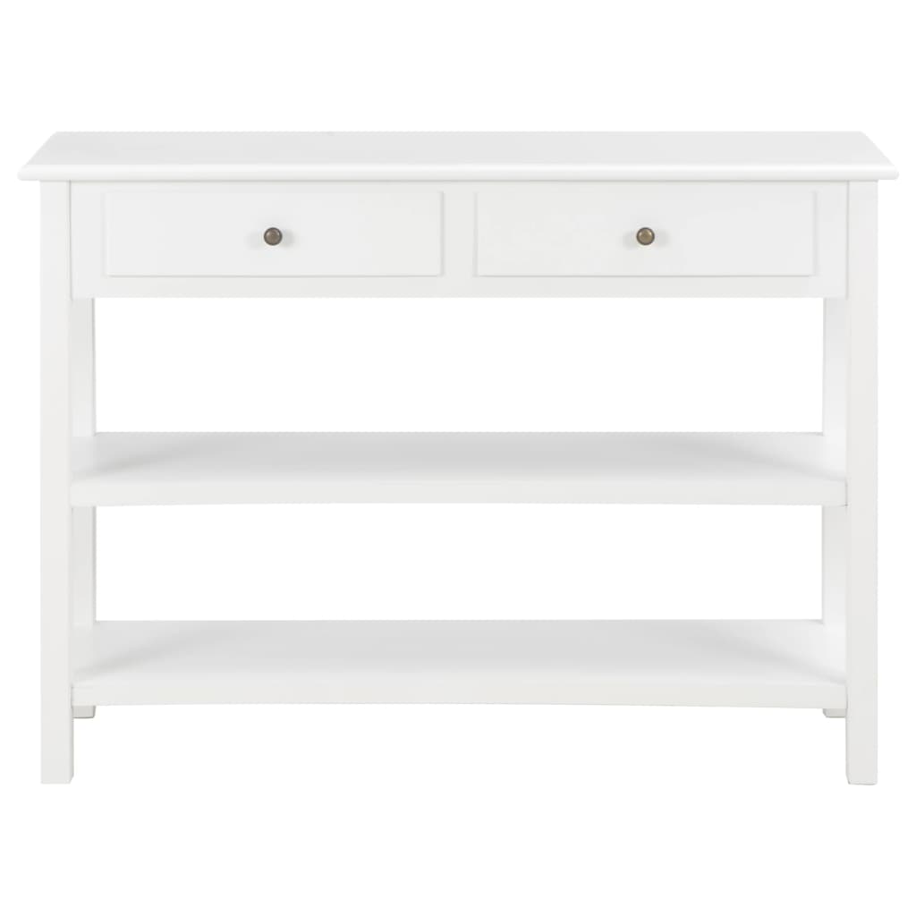 vidaXL Dressoir 110x35x80 cm MDF wit