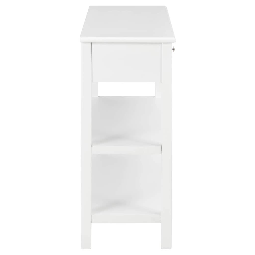 vidaXL Dressoir 110x35x80 cm MDF wit
